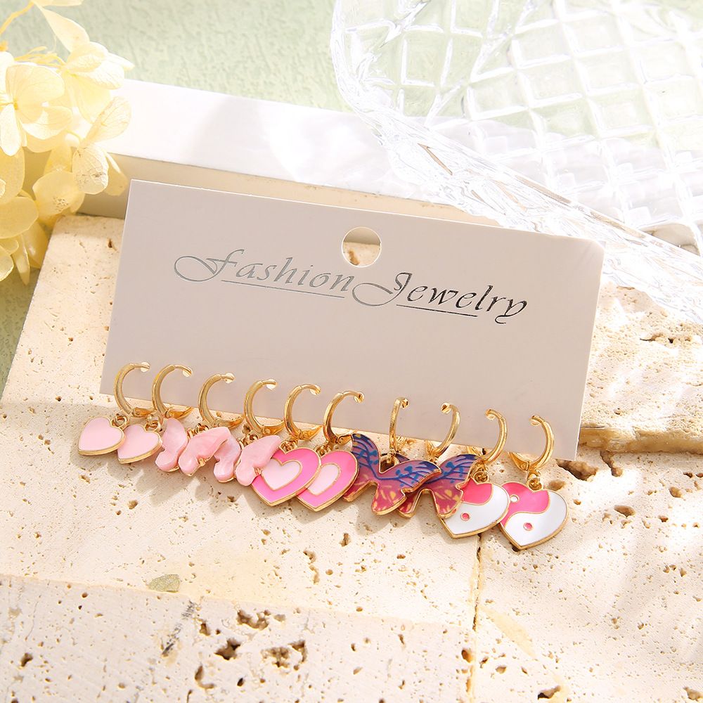 Butterfly Cloud Duck Earring Set
