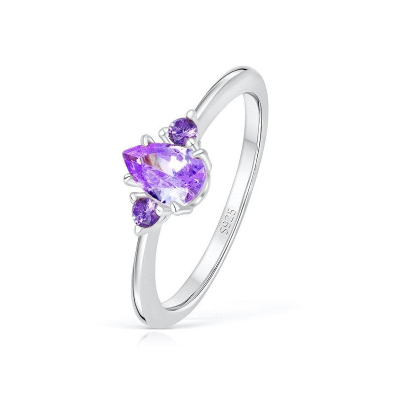 Women's Diamond Diamond Crystal Ring