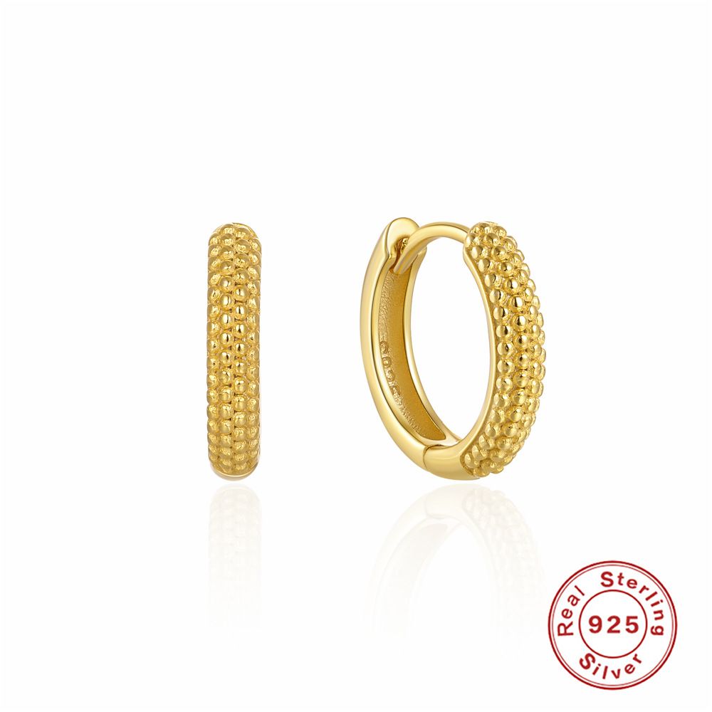 Sterling Silver Classic Dot Earrings