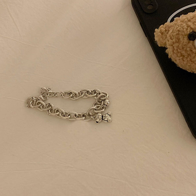 Bracelet Female Hand Jewelry Bear Bracelet Alloy Metal