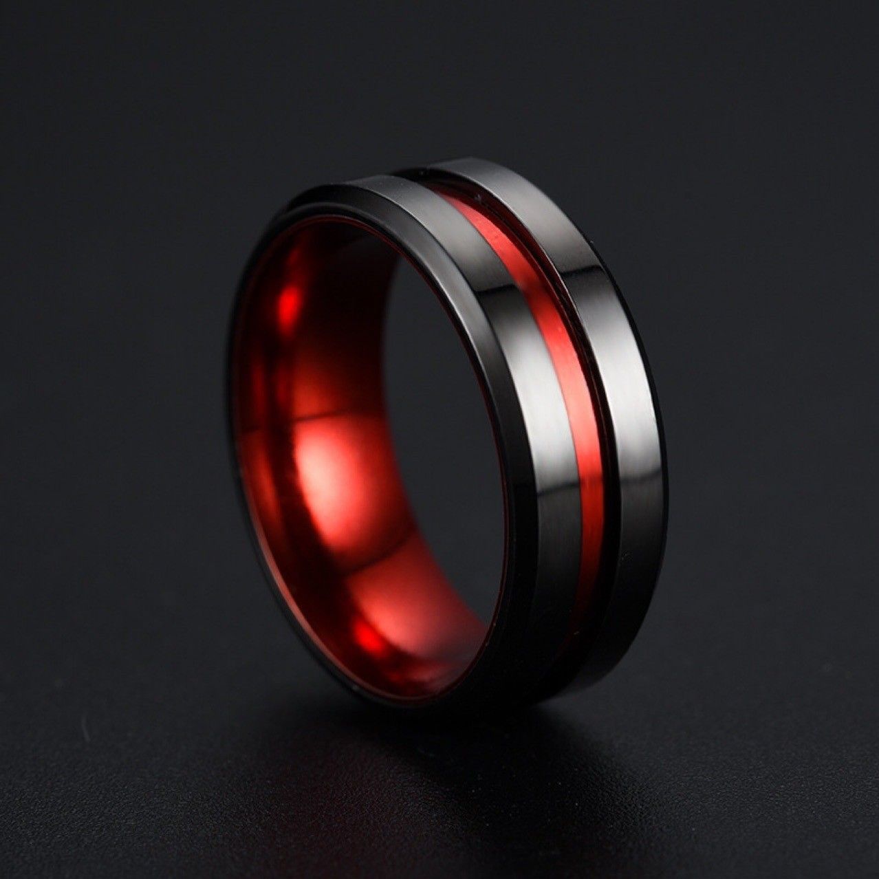 Fashion Black Men's Domineering Ring