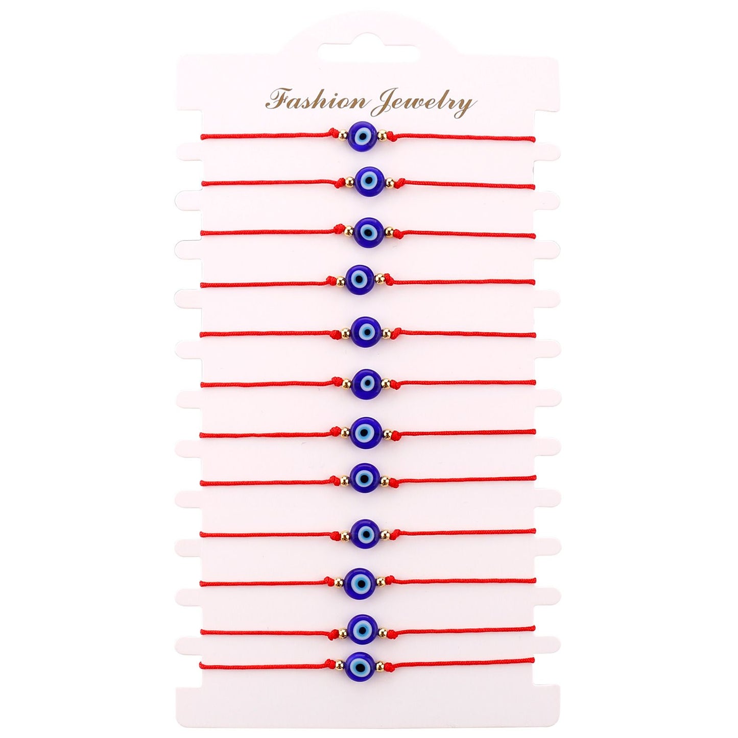 Red Rope Bracelet Evil Eye Knitting
