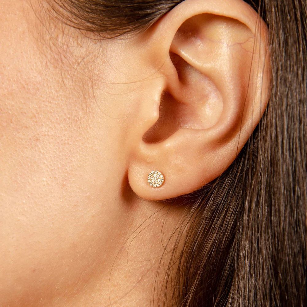 Women's Simple Stainless Steel Small Earrings