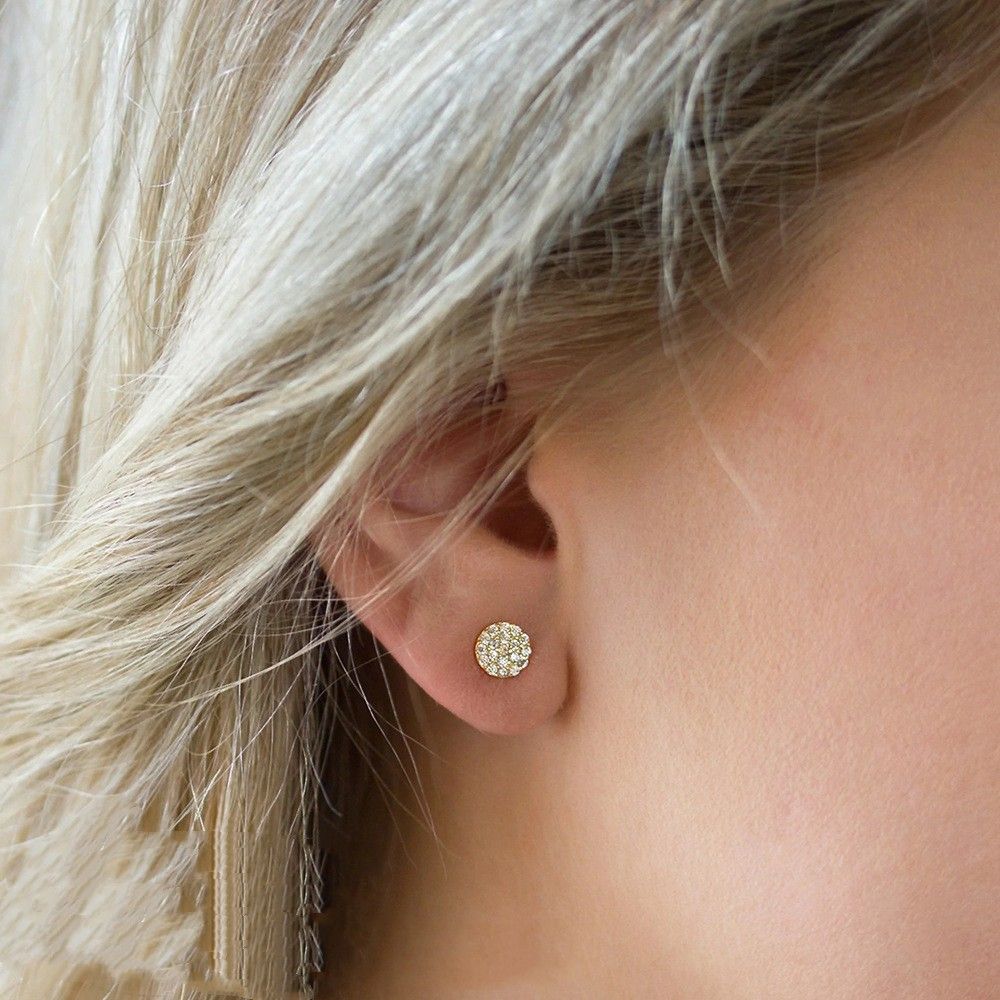 Women's Simple Stainless Steel Small Earrings