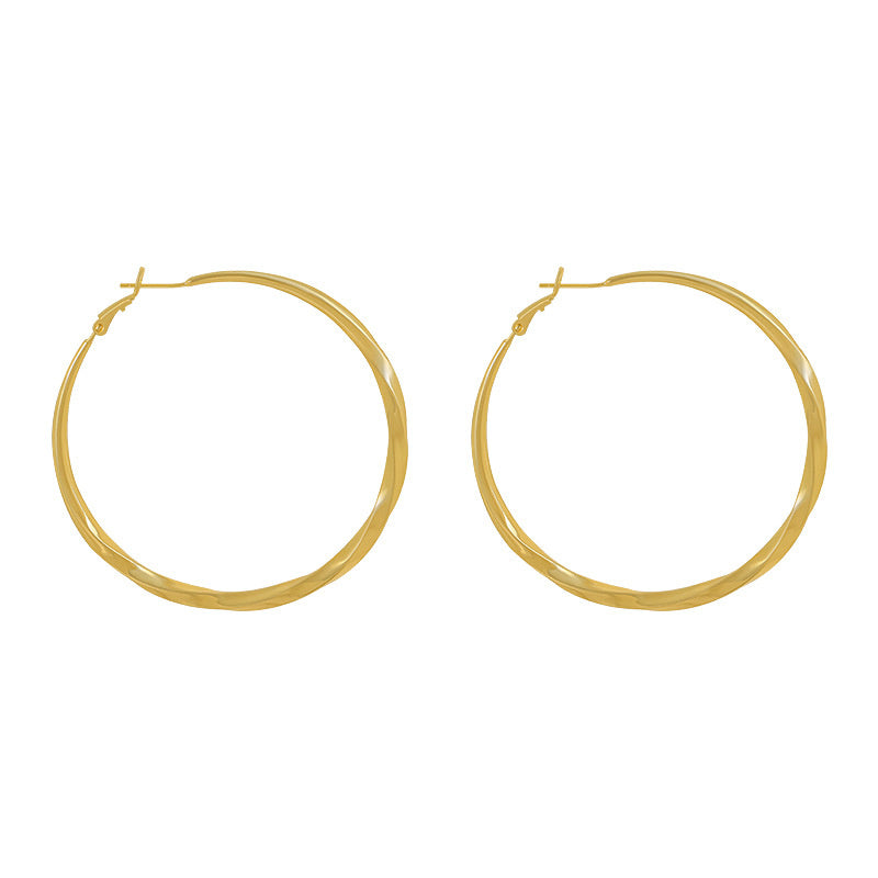 New Simple Ins Cold Wind Earrings Female