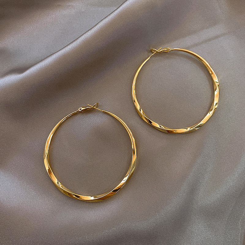 New Simple Ins Cold Wind Earrings Female