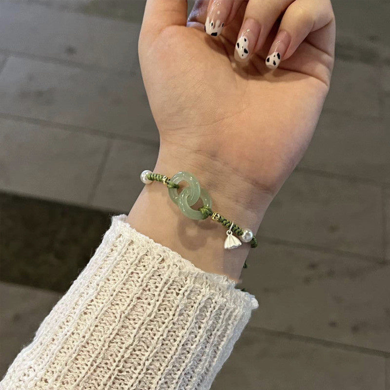 Double Ring Fashion Bracelet Chinese Ancient Style