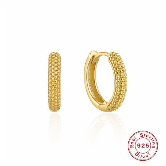 Sterling Silver Classic Dot Earrings