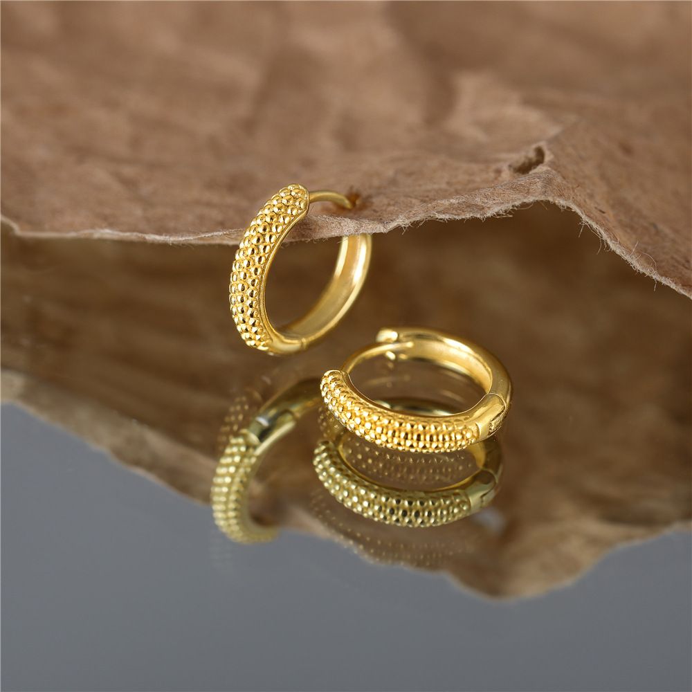 Sterling Silver Classic Dot Earrings