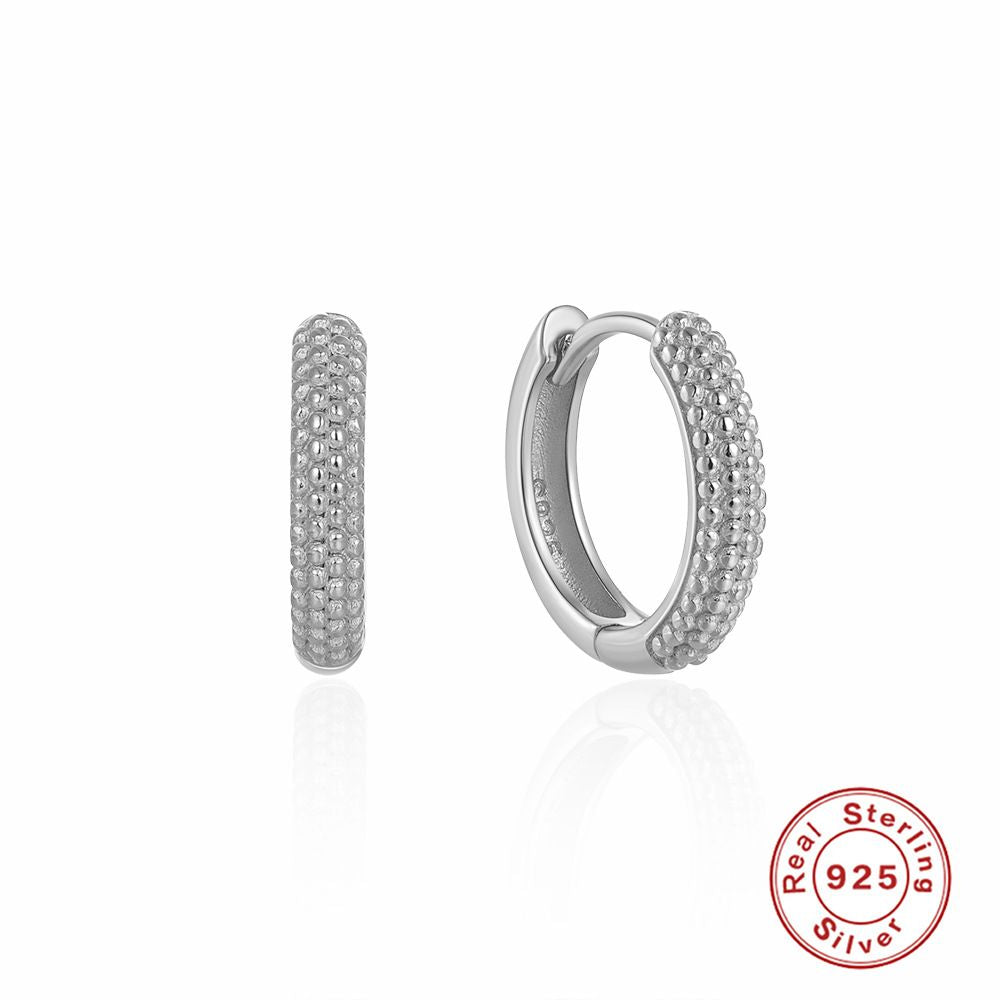 Sterling Silver Classic Dot Earrings
