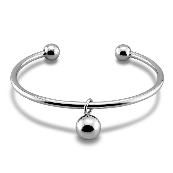 Stylish And Simple Platinum Plated Bracelet For Women