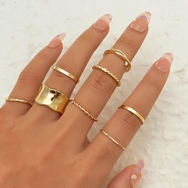 Fashion Heart Shaped Alloy Ring