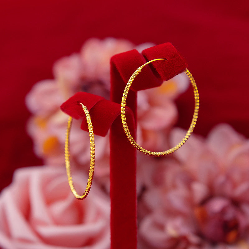 Gold-plated Fashionable Vintage Earrings