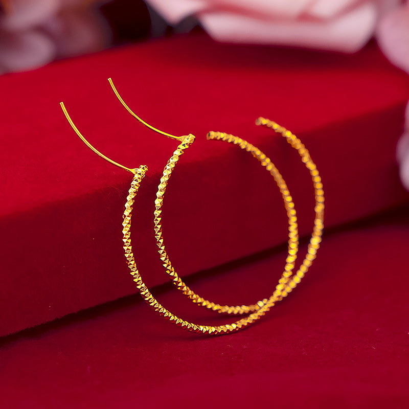 Gold-plated Fashionable Vintage Earrings